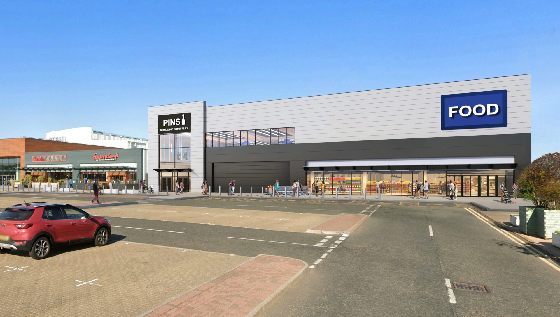 British Land has submitted a planning application for 42,535 sq ft of new retail and leisure space at its Fort Kinnaird scheme in Edinburgh