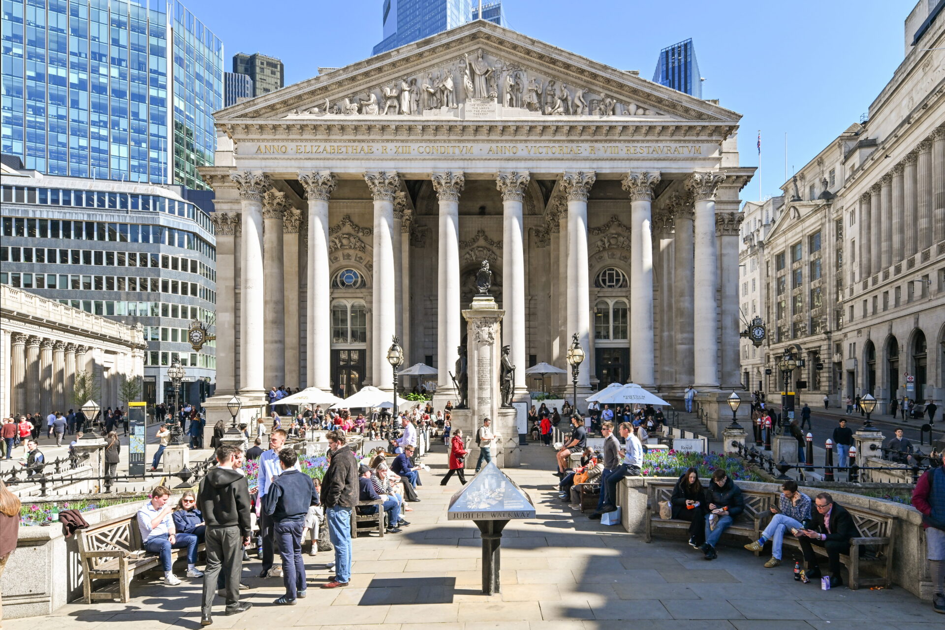Iconic Royal Exchange hits the market