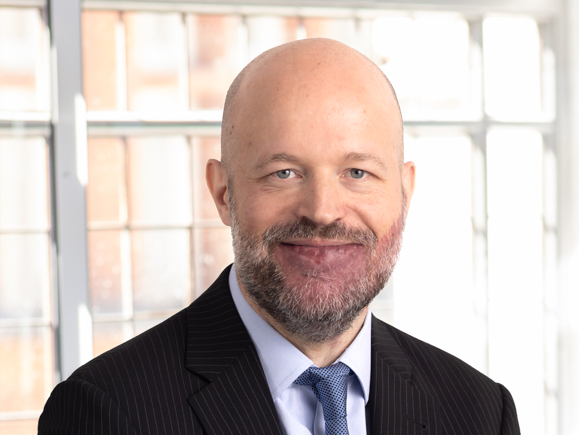 Portrait of Steve Nichol, construction disputes specialist and partner at Irwin Mitchell