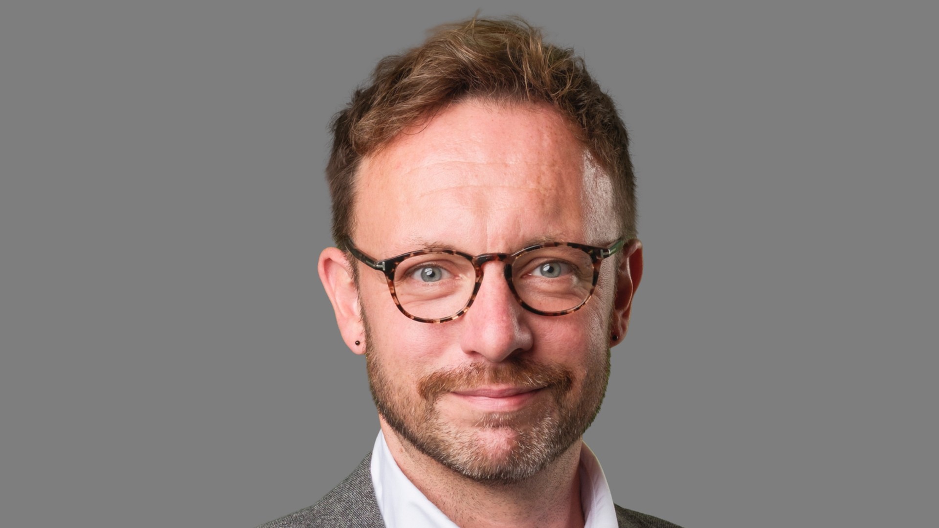 Portrait of Adam McPartland, Ridge partner leading its Midlands architecture team
