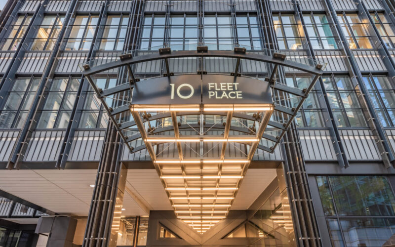 10 Fleet Place Exterior