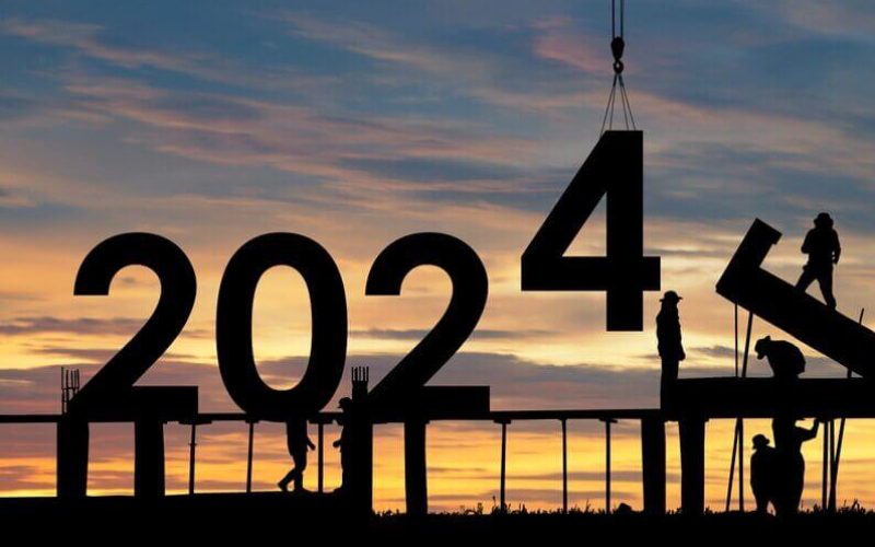 Construction,2024,Concept,,silhouette,Of,Staff,As,A,Team,To