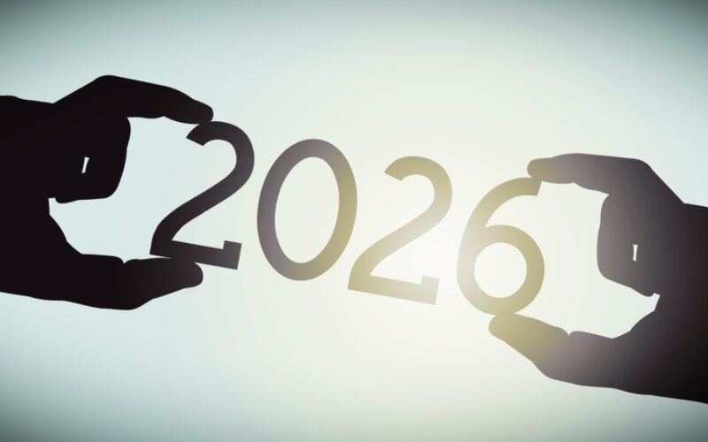 2026,-,Human,Hands,Holding,Black,Silhouette,Year,Number