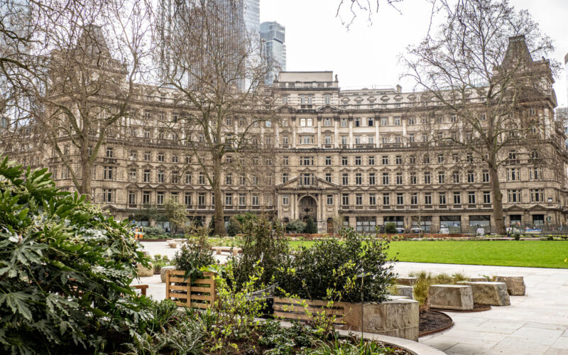 25 Finsbury Circus photographed for Oxygen Asset Management 26th March 2025  Photo by Phil Hutchinson.