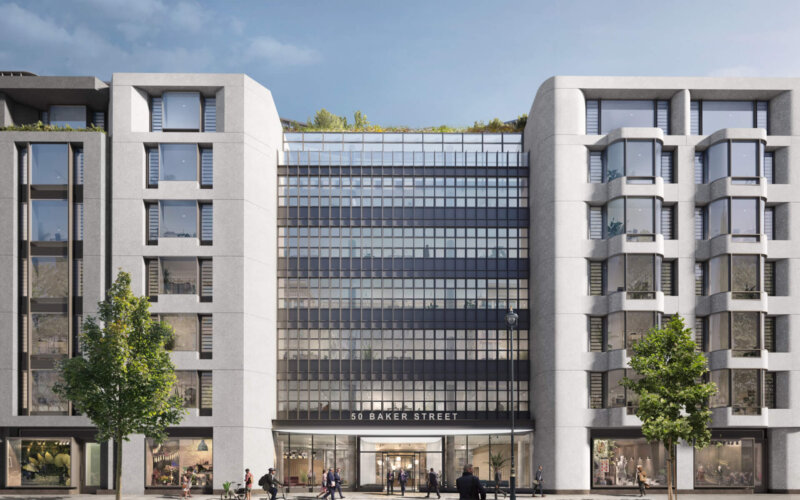 50 Baker Street Entrance CGI