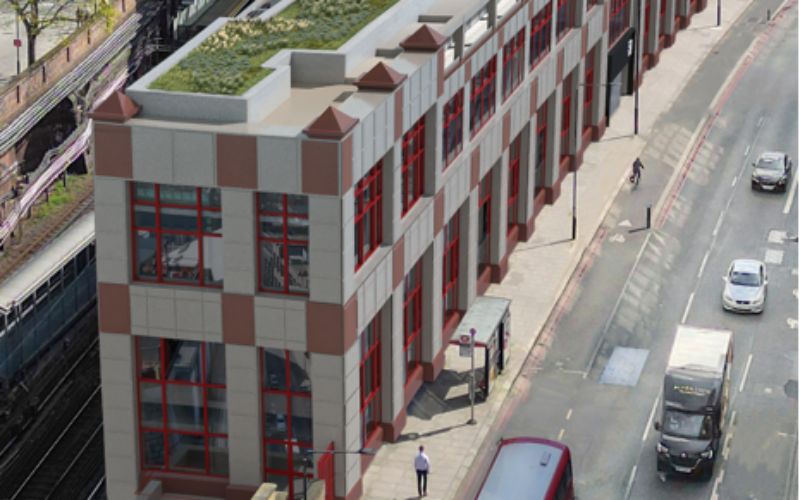 50 Farringdon Road roof web