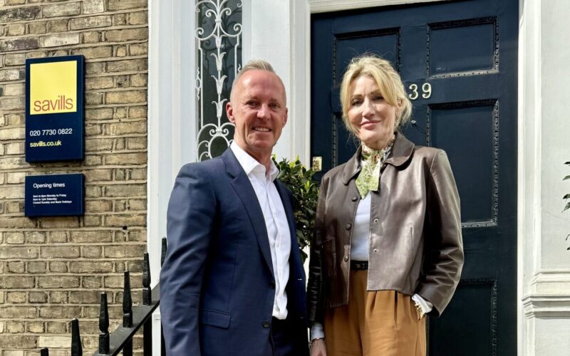 Acquisition image 1- L-R Mark Tunstall, Amelia Greene, Savills