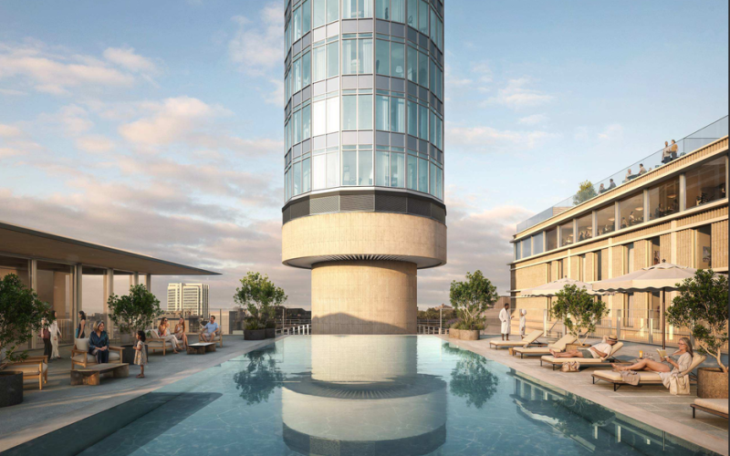 BT Tower Hotel Project visualisation 2
