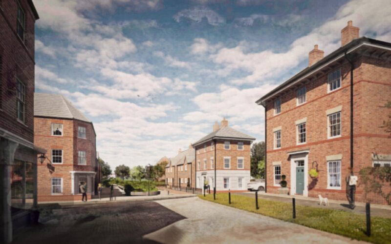 Bamford Place, Uttoxeter street scene