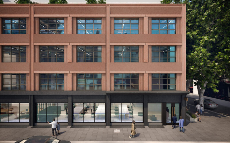 Beltane Asset Management_Fitzroy_House_Proposed Building_Elevation View_credit Ben Adams Architects