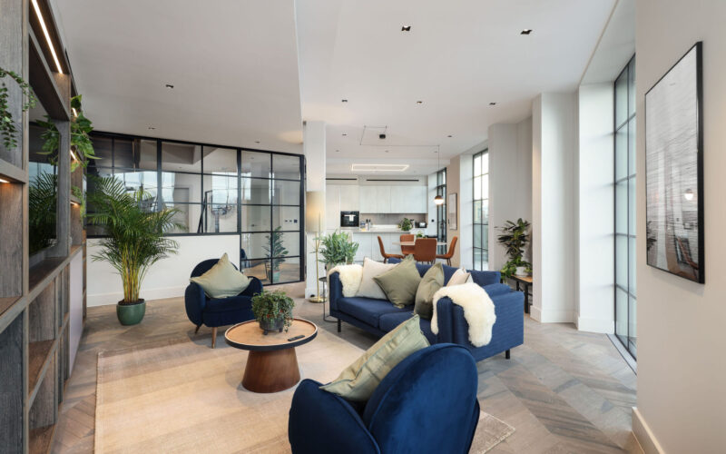 Interior photography of serviced apartment for Beyond Appartments of Back Hill, Clerkenwell, their recent project in East London.