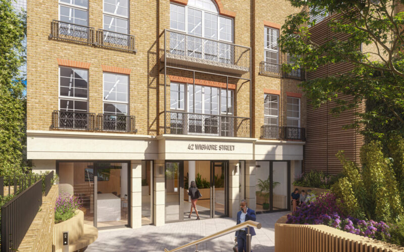 CGI - 42 Wigmore Street Exterior