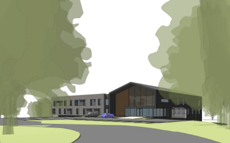 CGI of Plas Gwyn Nursing Home (Credit NWD Architects)