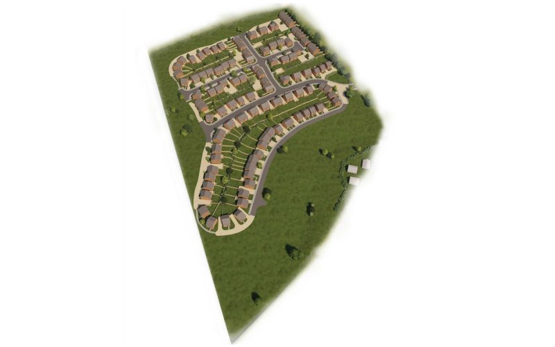 Cameron Homes Redhill development layout and public open space