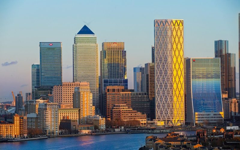 Canary Wharf skyline