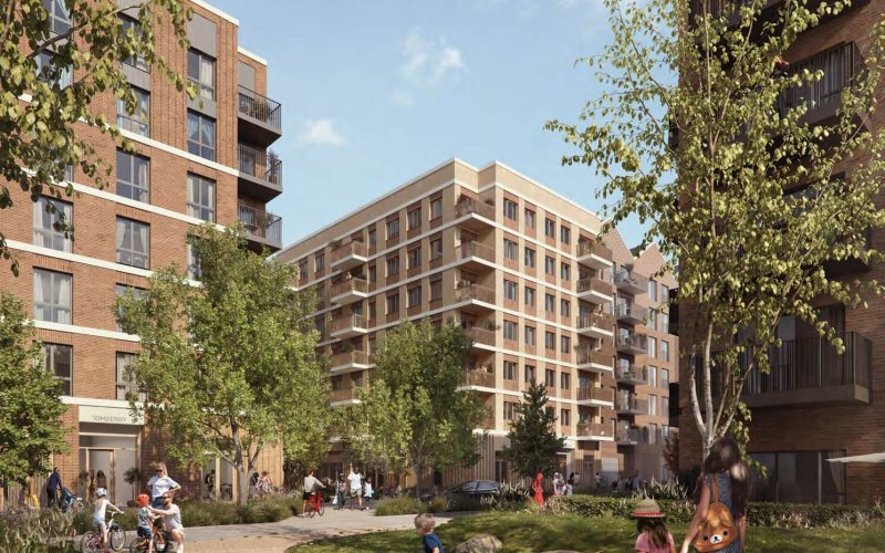 Cheshunt resi development site