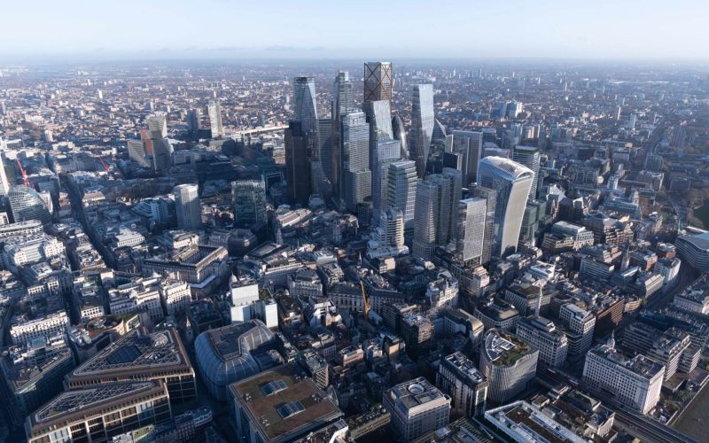 City of London skyline 2030