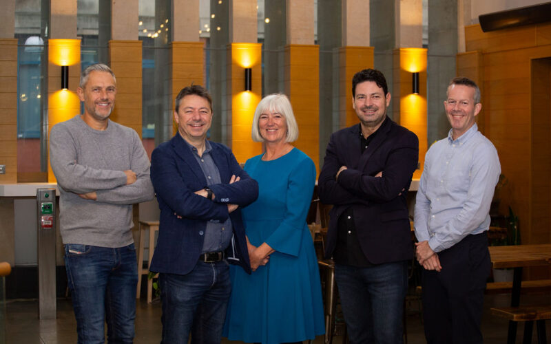Civic Board (left to right is – Dominic Miller, Julian Broster, Michelle McDowell MBE, Stephen O’Malley and Simon Edwards)