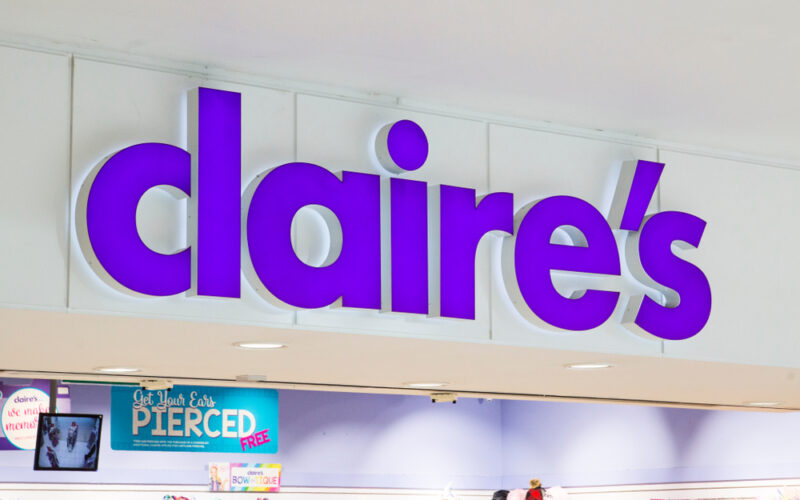 Leeds,,Uk,-,13,March,2018.,Claire's,Accessories,Shop