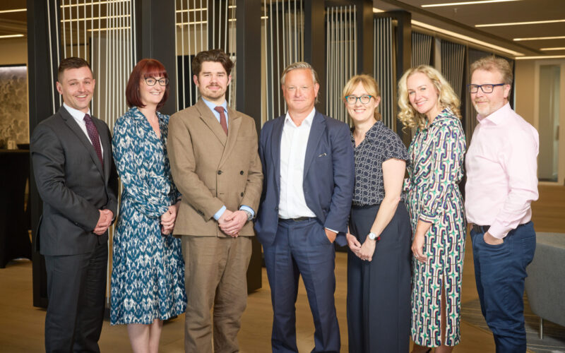 Squire Patton Boggs Manchester UK office.
Construction lawyer team.

L-R  James Lewis, Claire Parker, George Devine, Paul O’Kane, Amy Scott, Charlotte Higham and Julian Scott