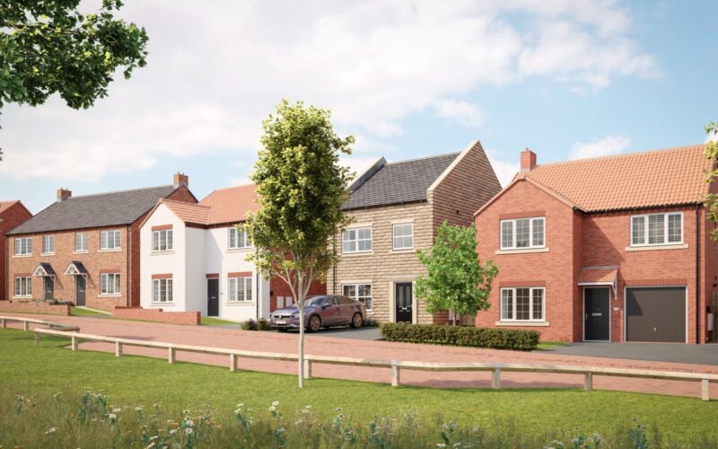 Contracts exchanged - Avant Homes intends to build 51 new homes at Nafferton, near Driffield (CGI indicative of proposed house types to be built)
