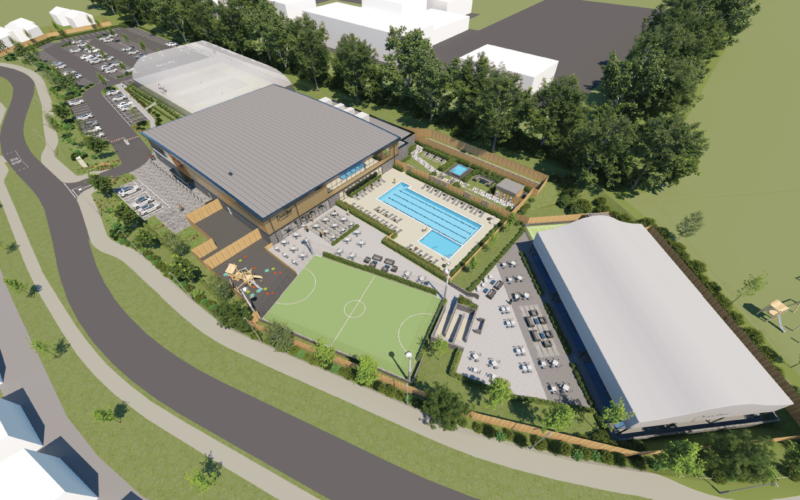 David Lloyd Bury St Ed - Aerial