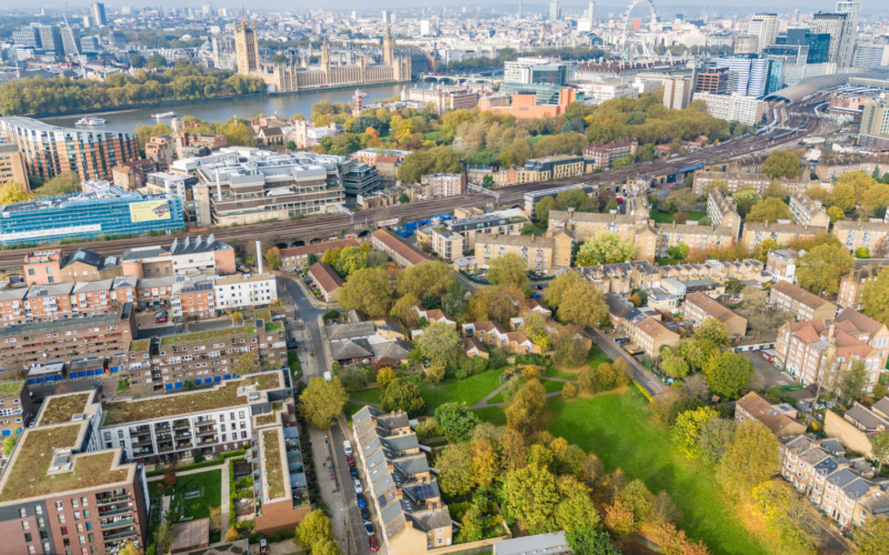 Denby Court aerial image