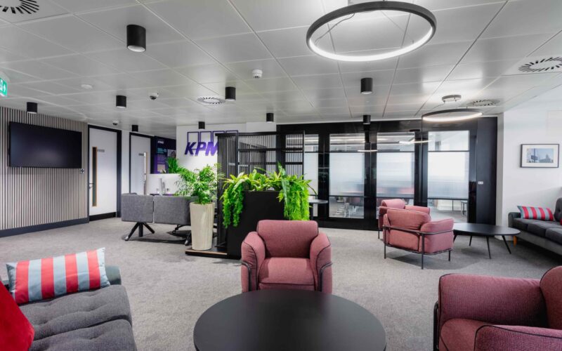 East West nottingham KPMG reception image