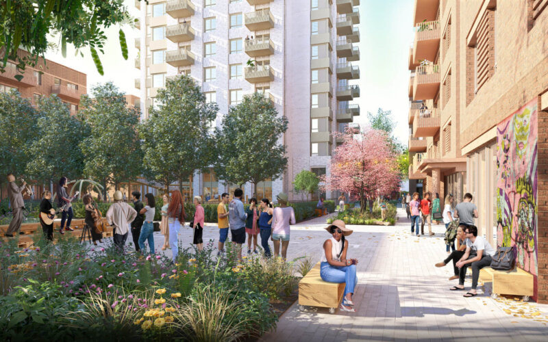 CGI_View from Courtyard