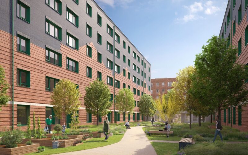 Farmer Norton Phase 2 - Courtyard
