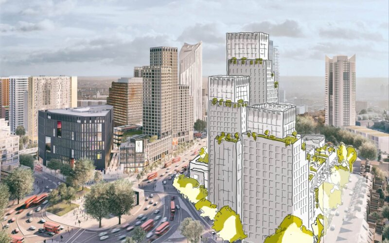 Get Living_Elephant and Castle Town Centre_West site © Allies & Morrison