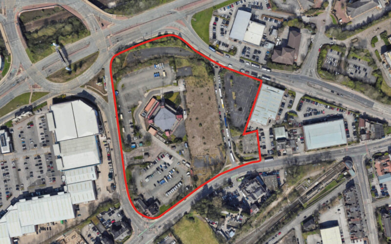 Greater Manchester Poilice HQ aerial FEC