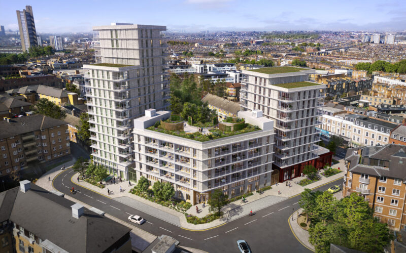 Harrow Road - Aerial CGI