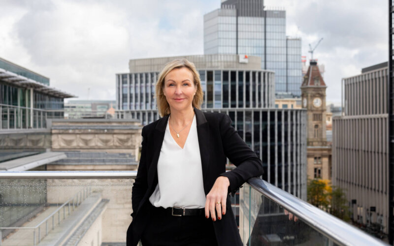 Helen Collins, Regional Managing Director, and National Head of Affordable Housing at Avison Young. Pictured at the HQ in Birmingham  Picture by Shaun Fellows / Shine Pix Ltd