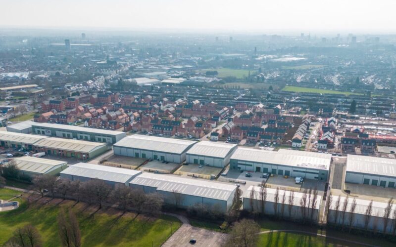 Holbrook Park, Coventry, (pictured) is one of three assets acquired by Indurent from Chancerygate and Bridges
