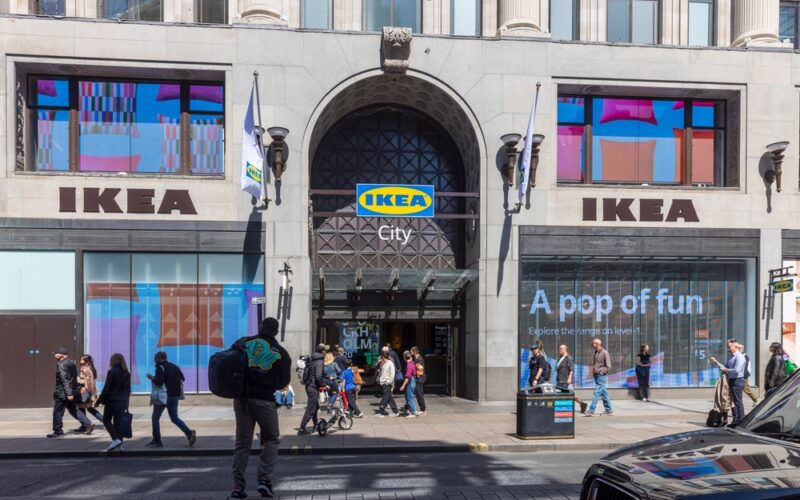 London,,Uk,,10,May,2025,,Ikea,City,Store,On,Oxford