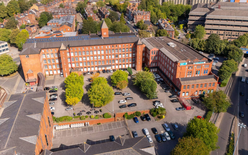 Josephs Well Leeds Aerial