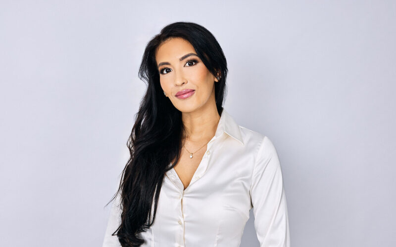 Headshot, Justine Edmonds, for LRG, comm by Nikki Stanners