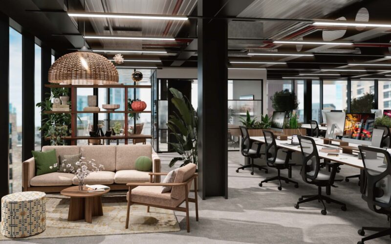 Koba at The Rowe - office space