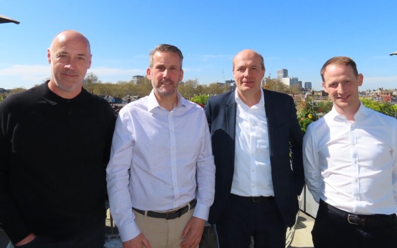 L-R Paul Davinson, Damien Clarke, Keith Cooney, Ross Hayward