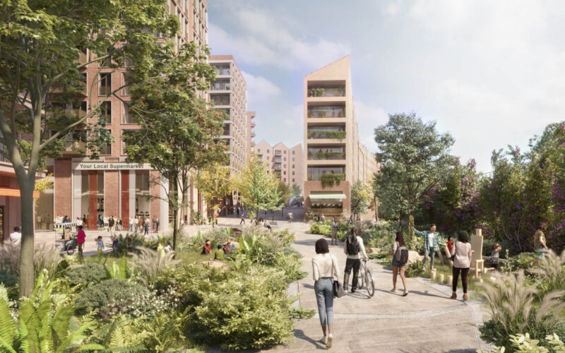 Landsec_O2 Centre masterplan