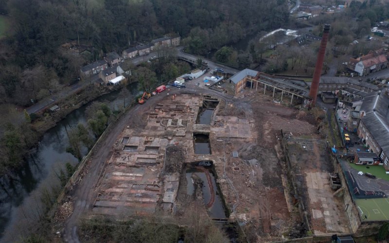 Milford Mills development site