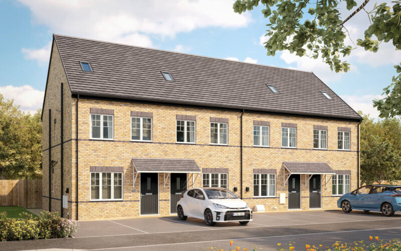 Multi-tenure - Avant Homes is constructing 69 new homes for Joseph Rowntree Housing Trust (CGI shows one of house types)