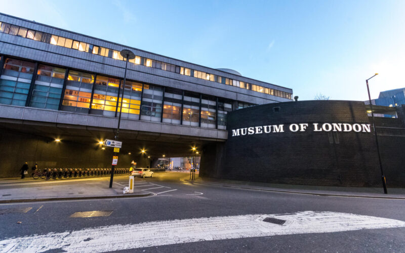 London,,Uk,,01/17/2018,Barbican,Museum,Of,London,Building