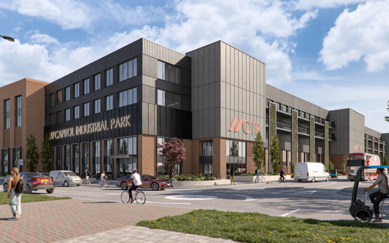 NEAT Developments stacked industrial development Capitol Way in Colindale NW9