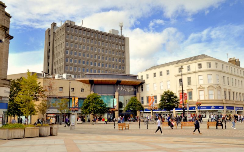 Exterior,View,Of,The,Overgate,Shopping,Centre,And,Boots,The