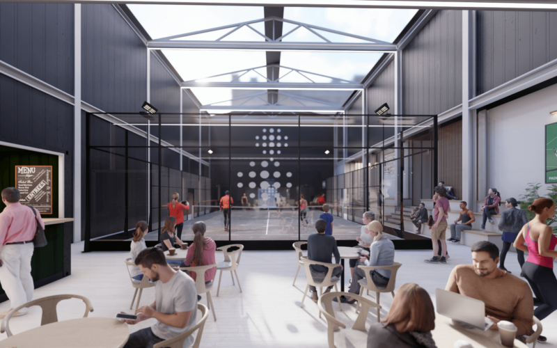 Padel Social Club - Upper Court Southside Wandsworth