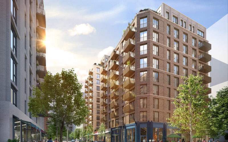 Retirement living homes at Brent Cross Town