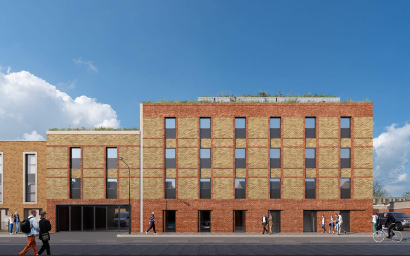 Self storage facility with flexible office space