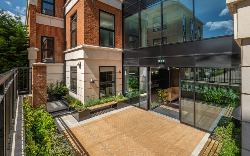Silbury House Courtyard